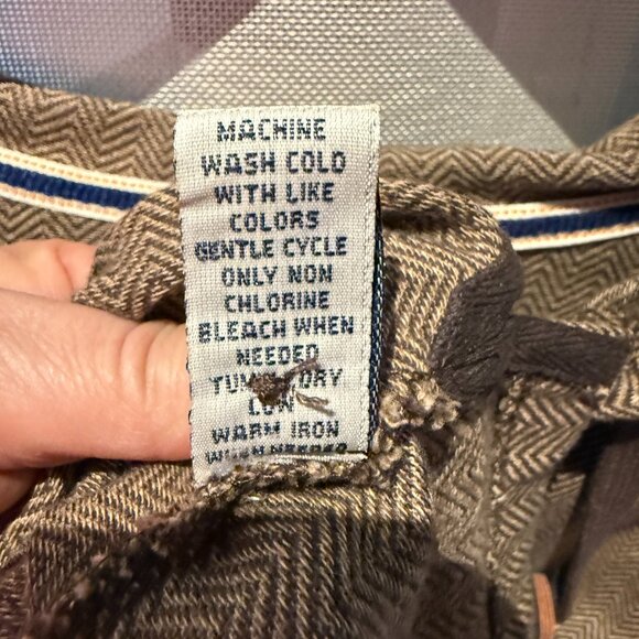 Men's RuffHewn Hooded 2 button pull over size M NWOT - Picture 5 of 6